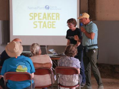 expo speaker stage (Photo Credit: Paul Michael Peters)