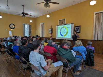 Presentations on assessing, managing, or preserving their land.